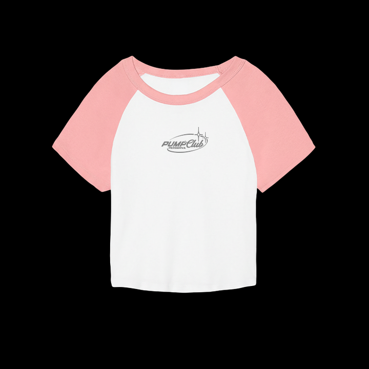 Pump Club Baby Tee (Pink)