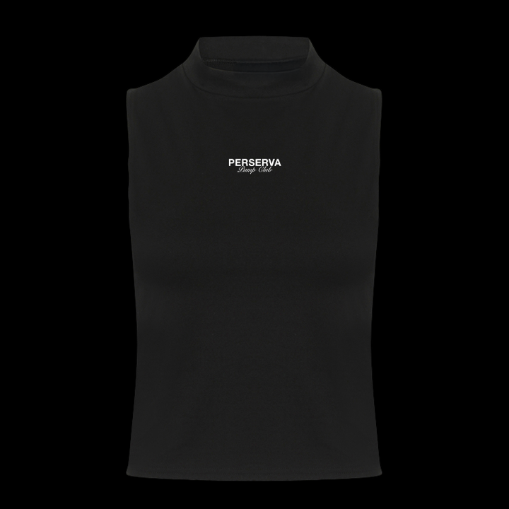 High Neck Tank (Black)