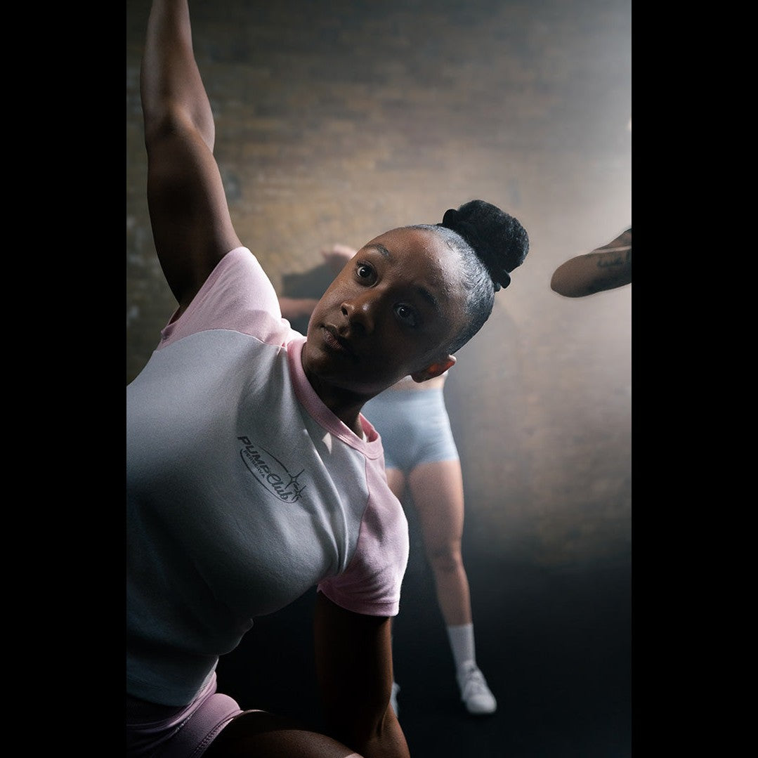 Pump Club Baby Tee (Pink)