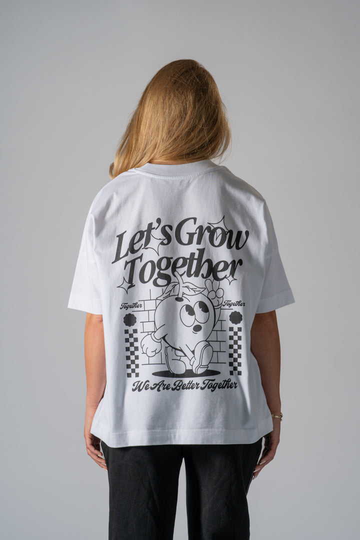 Let's Grow Together - Black Print