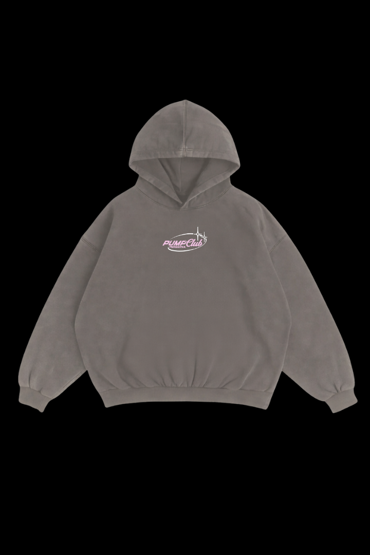 Pump Club Hoodie (Faded Grey)