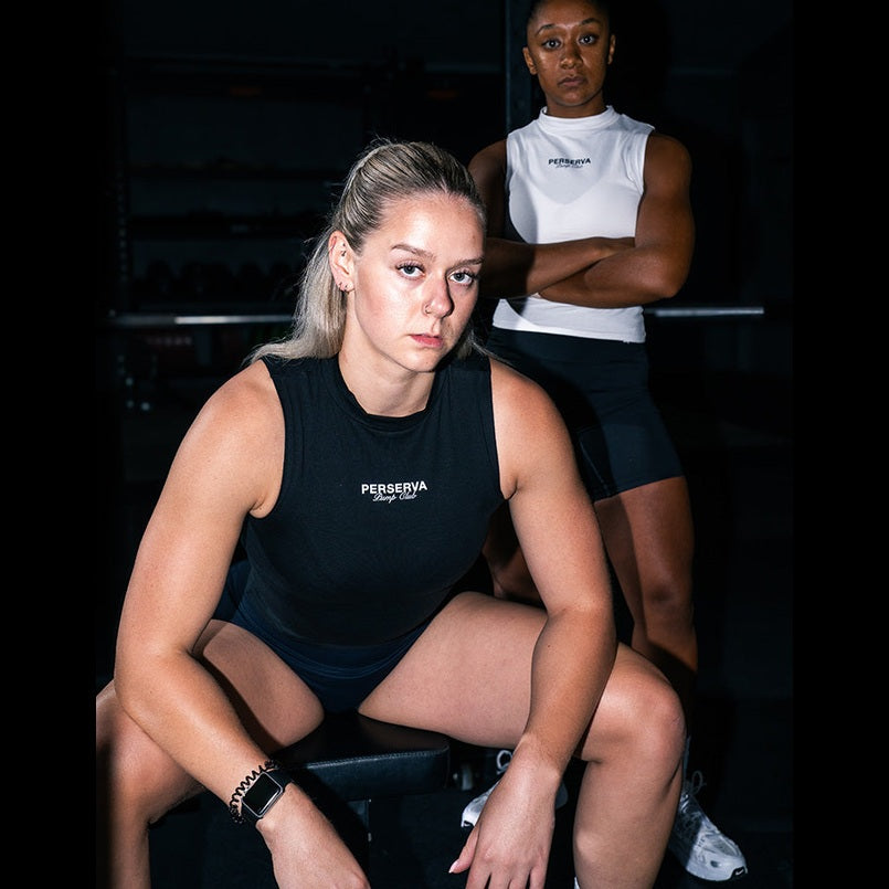 High Neck Tank (Black)