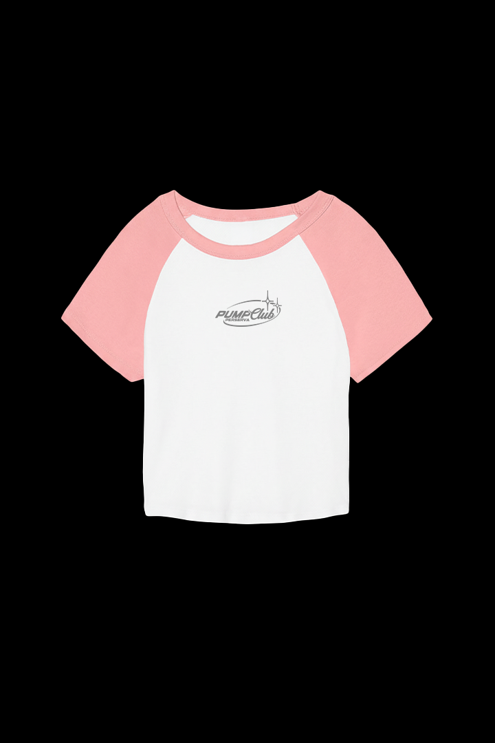 Pump Club Baby Tee (Pink)