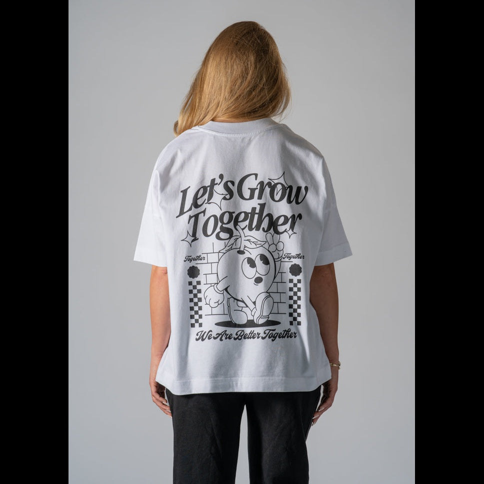 Let's Grow Together - Black Print