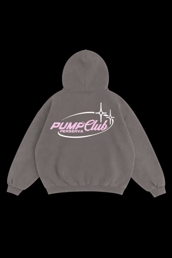 Pump Club Hoodie (Faded Grey)