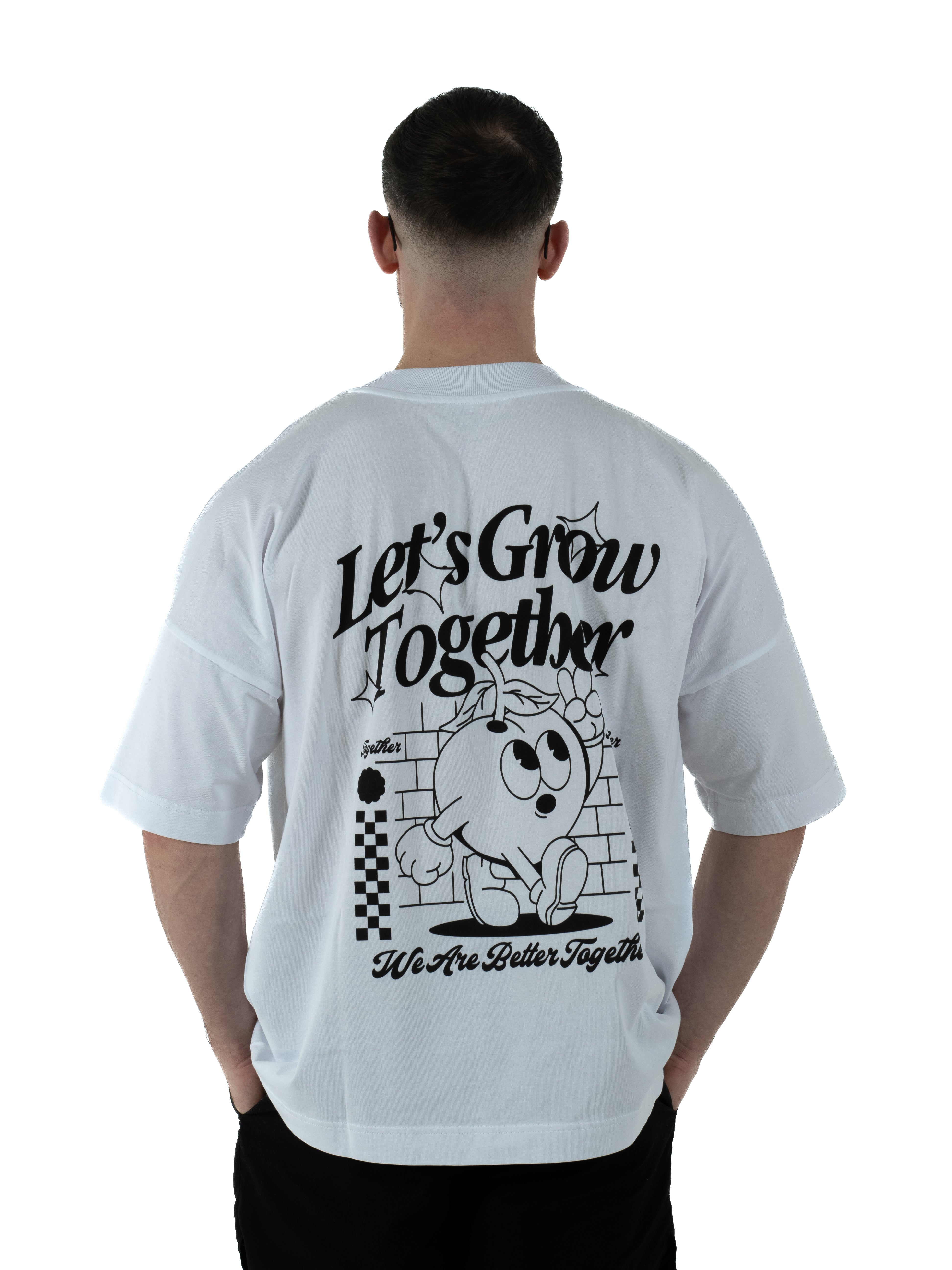 Let's Grow Together - Black Print