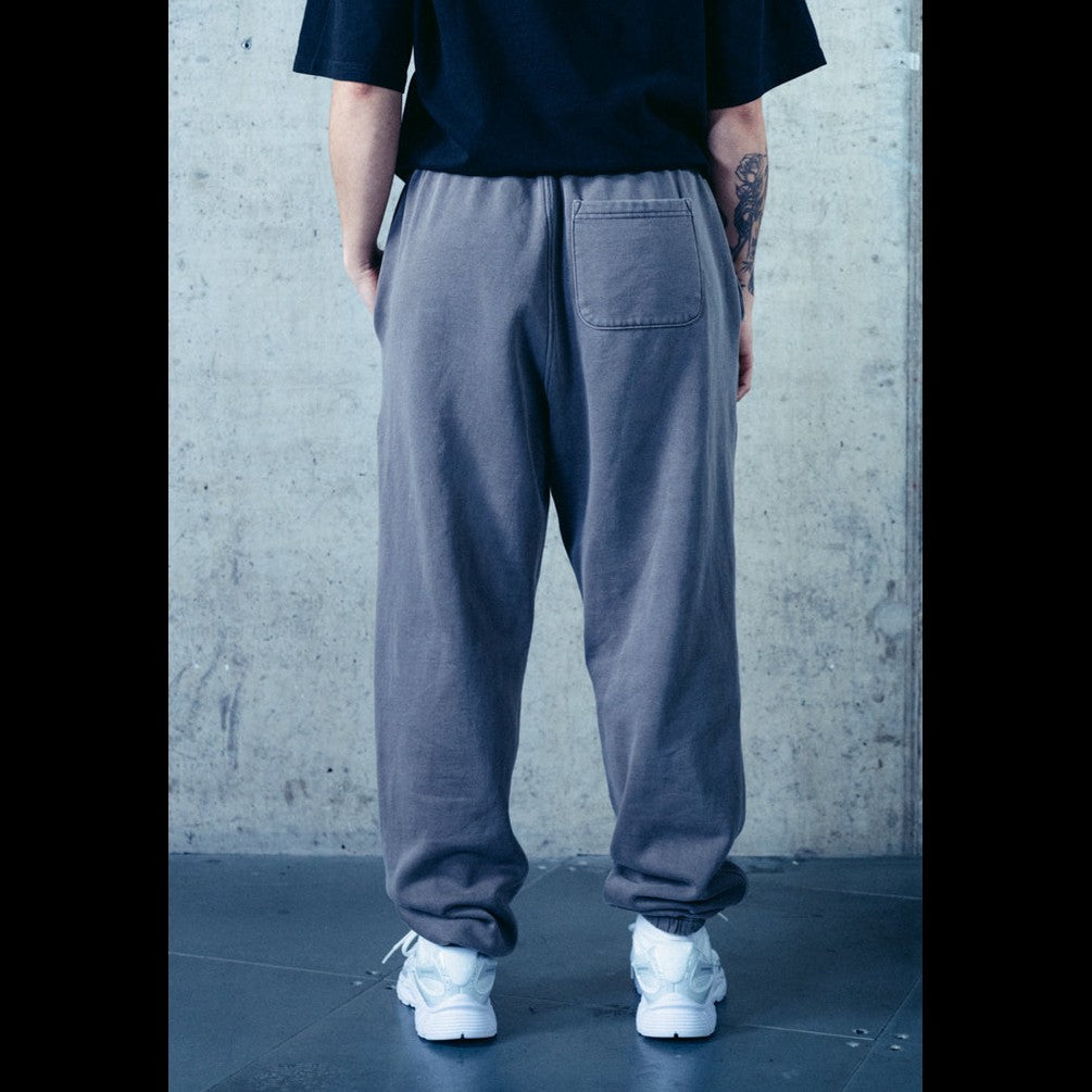 Pump Club Joggers (Pink & White Logo/Faded Grey)