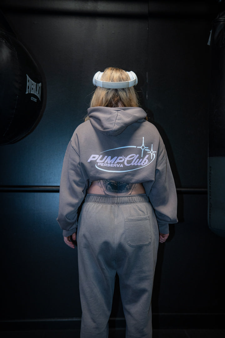 Pump Club Hoodie (Faded Grey)